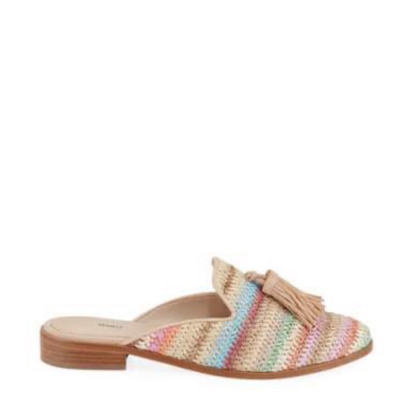 schutz woven mules